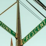 Cruce de Newtown con Crescent, para retratar el problema que tiene la ciudad con el tráfico.